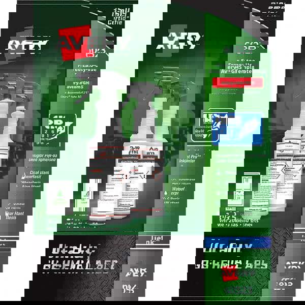 Label Maker Label: White, Synthetic Film, 5